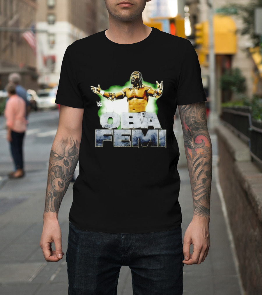Oba Femi WWE Superstar Name T-Shirt