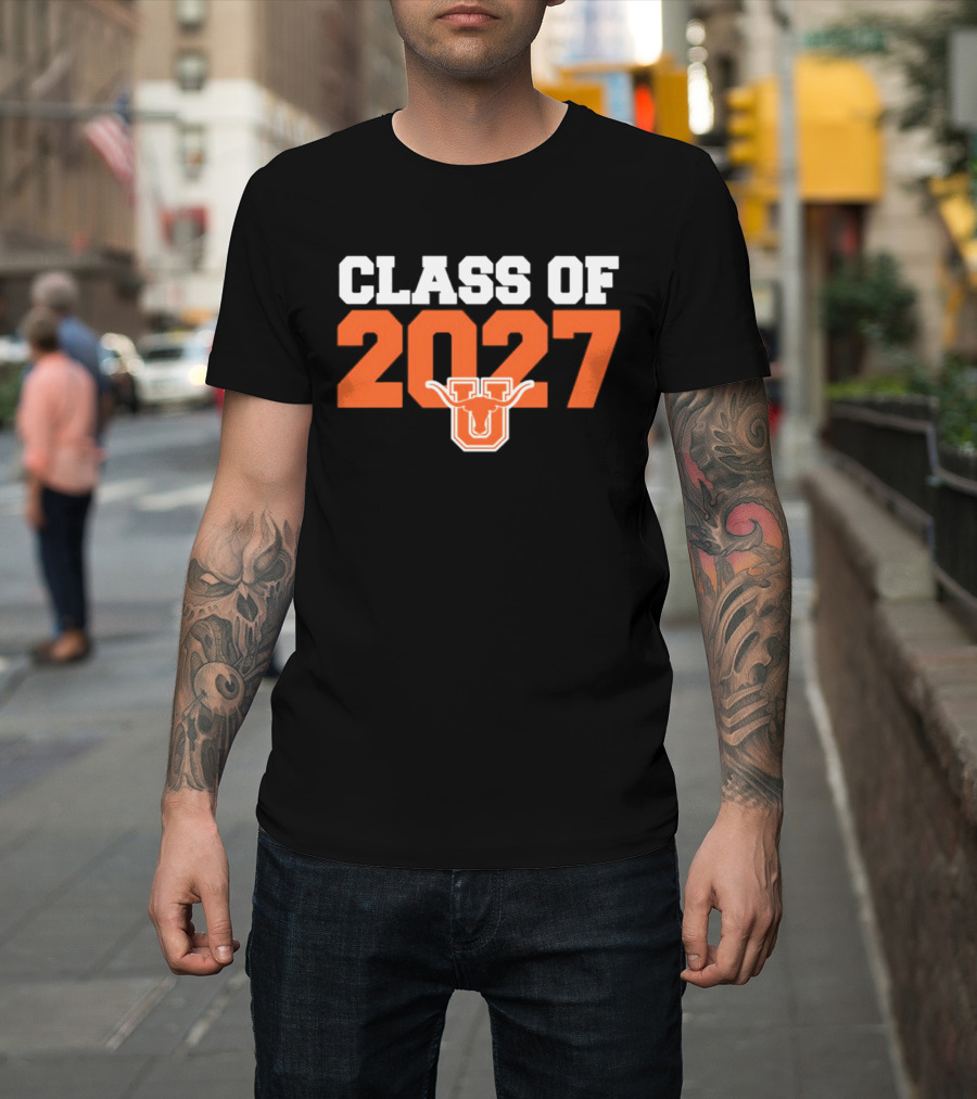 Texas Longhorns Class Of 2027 NCAA Football Longhorn T-Shirt