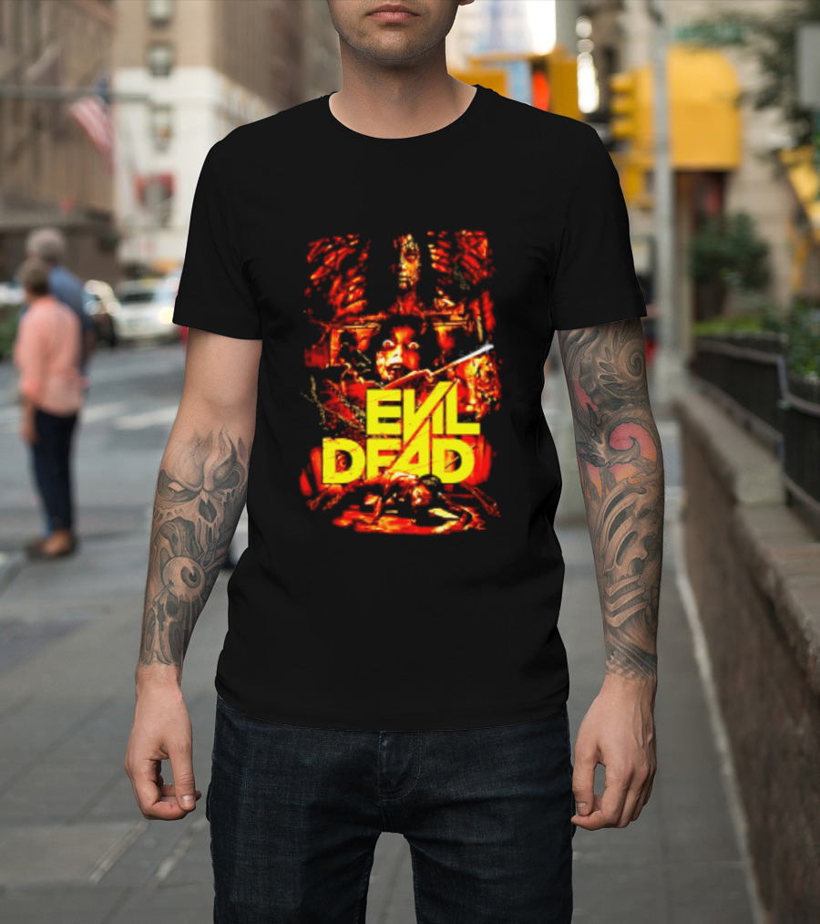 Evil Dead Classic Horror Movie Sam Raimi Iconic Cult T-Shirt