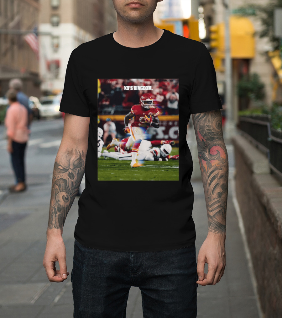 Kansas City Chiefs K9's Kingdom 191 Yards Run Debut T-Shirt