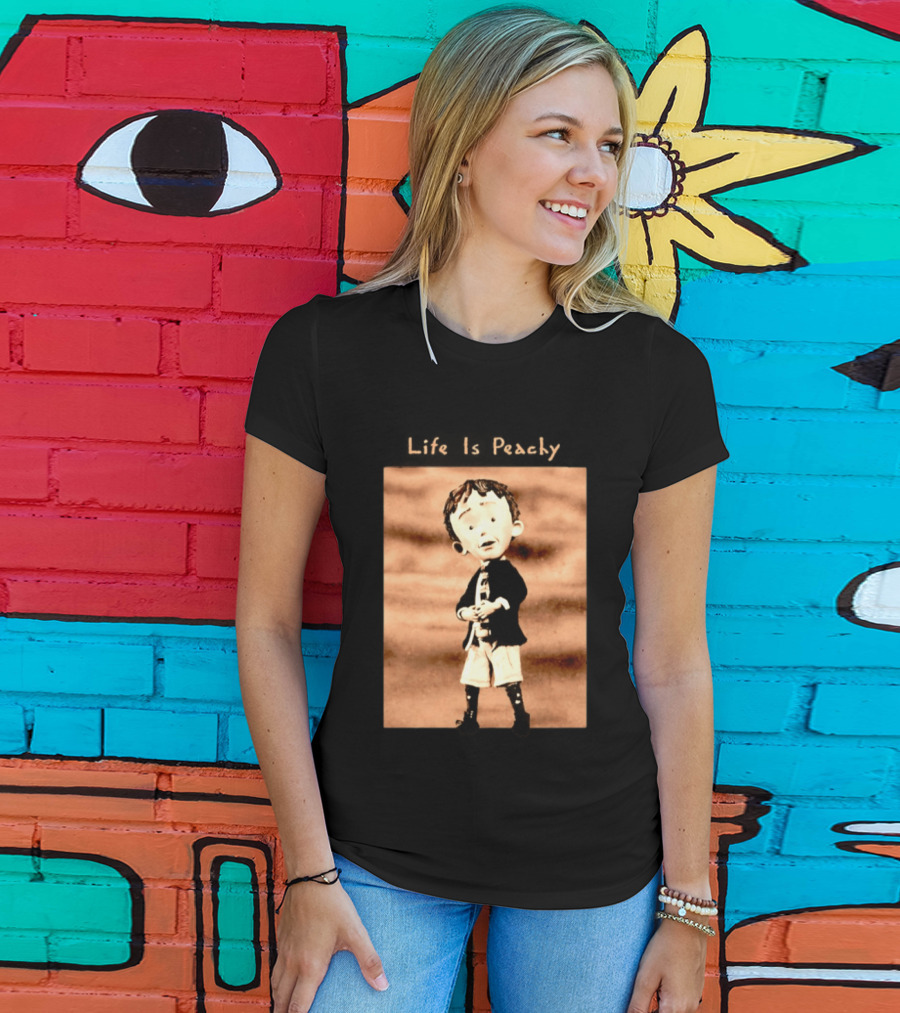 Life Is Peachy Korn Nu Metal Character Jonathan Davis T-Shirt