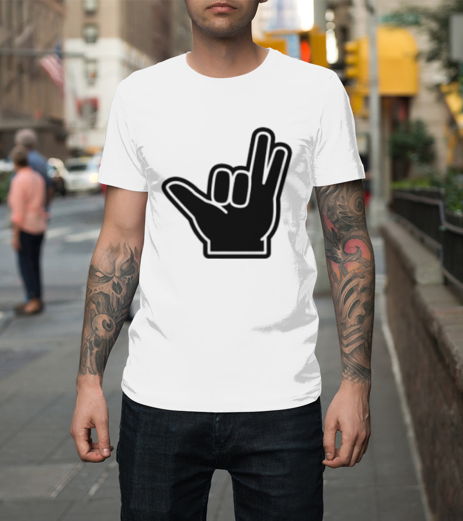 8Ro8 Store Hammajang Shaka Hand Sign Gesture T-Shirt