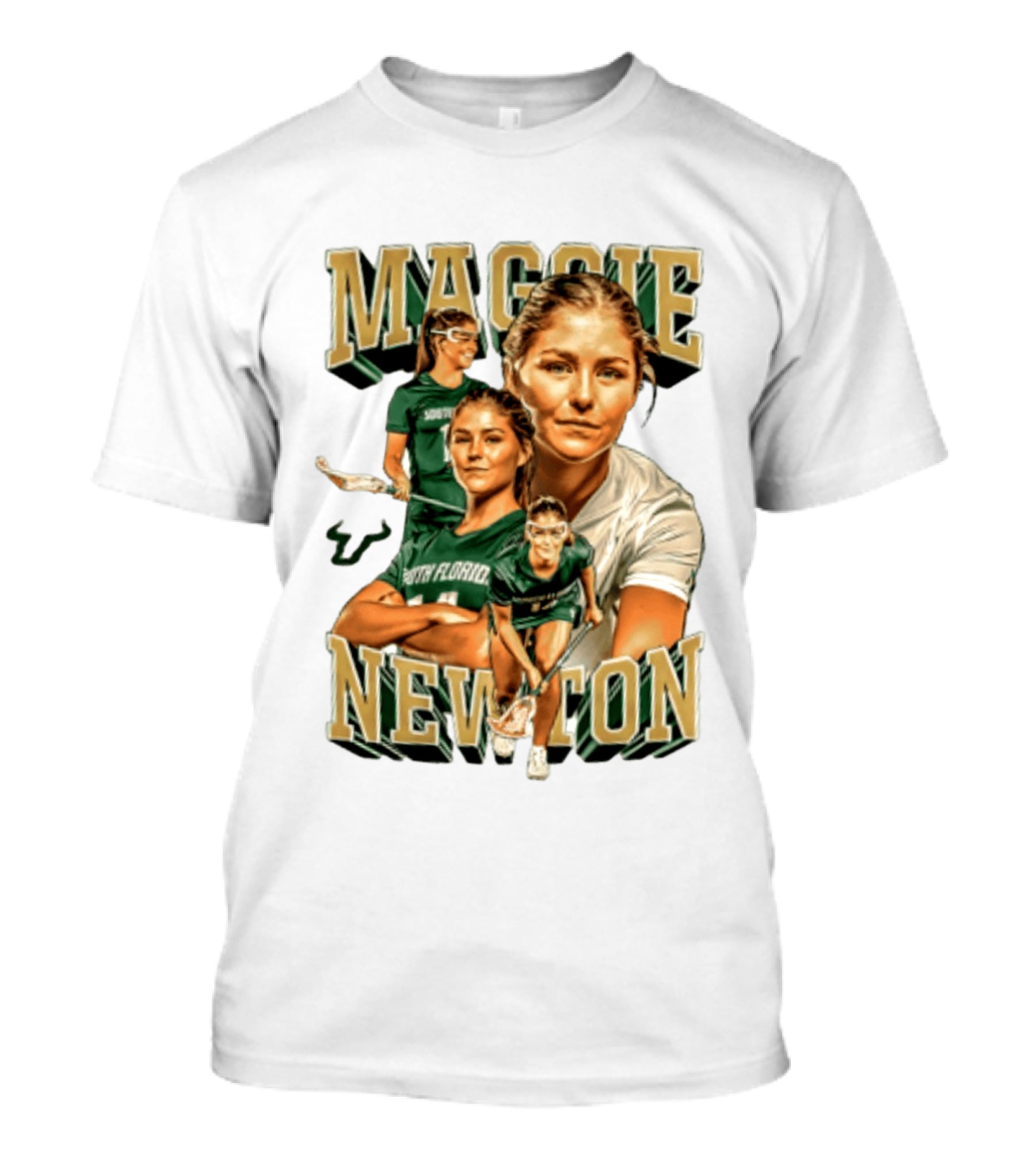 Maggie Newton South Florida Lacrosse Player USF T-Shirt