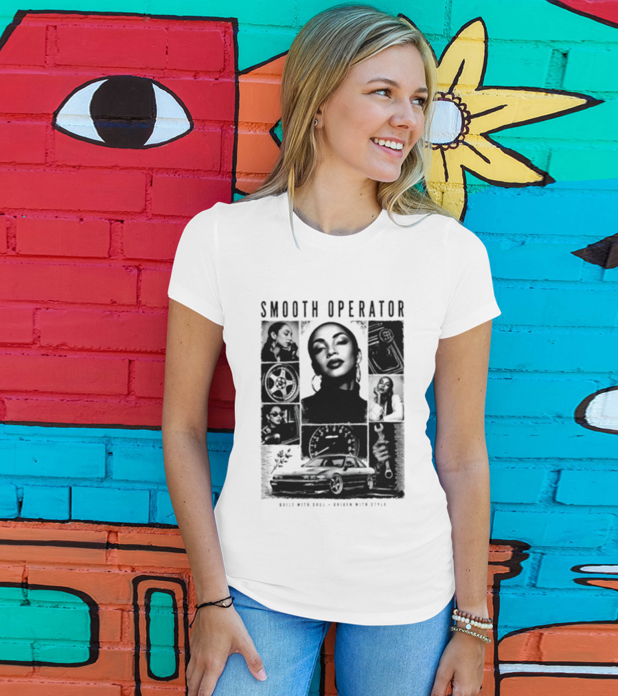 Smooth Operator Built With Soul Driven With Style Vintage Car Icon Retro Look T-Shirt