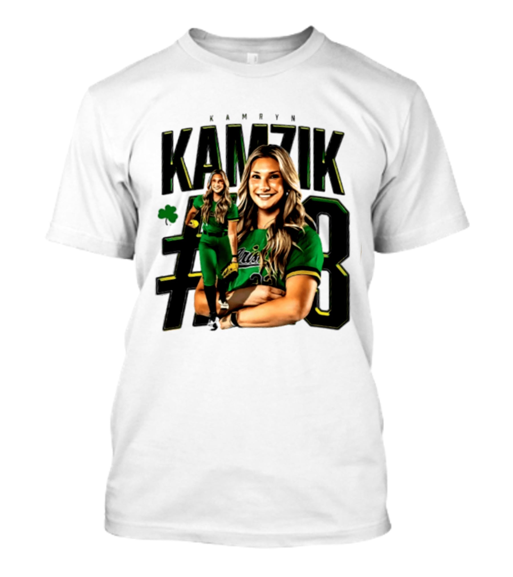 Kamryn Kamzik #23 Notre Dame NCAA Softball Player T-Shirt
