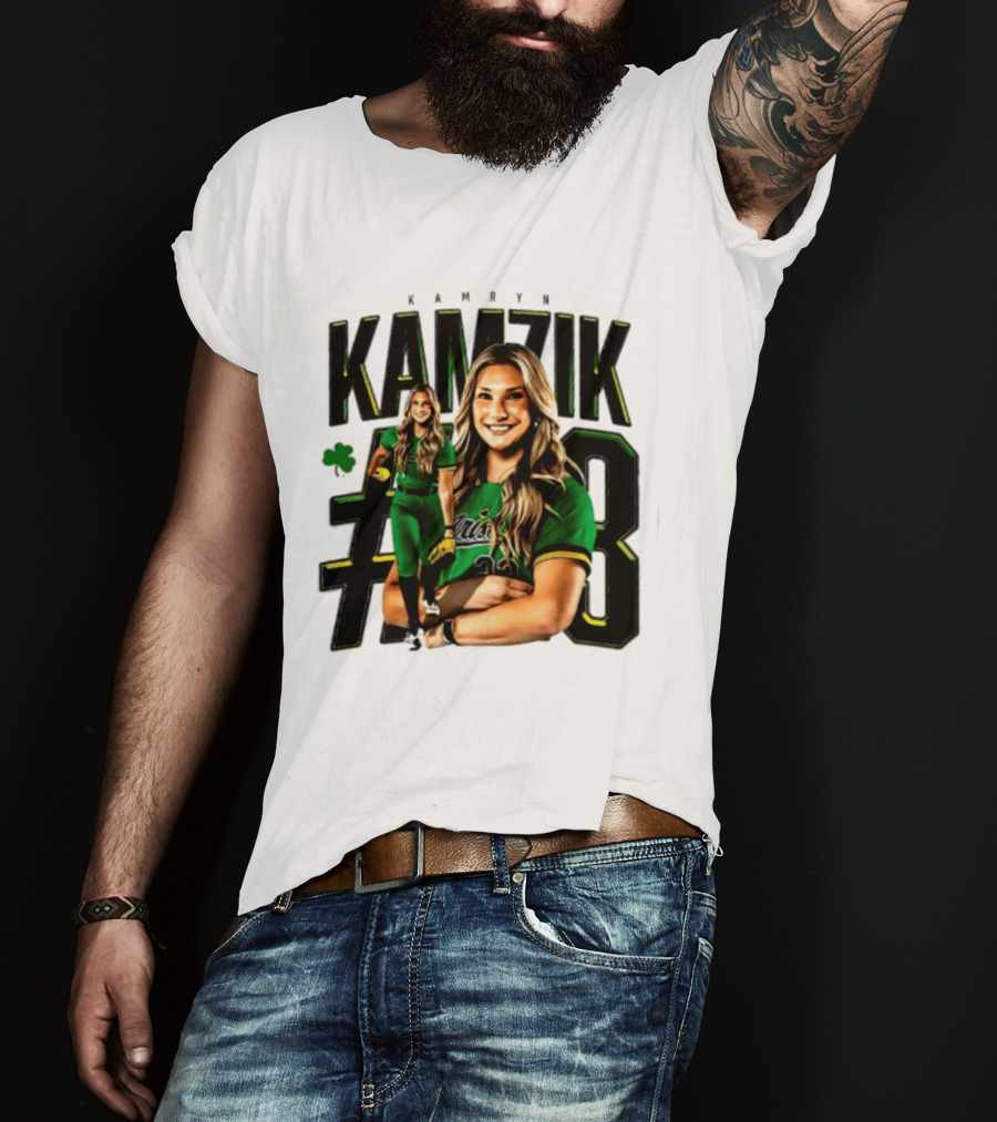 Kamryn Kamzik #23 Notre Dame NCAA Softball Player T-Shirt
