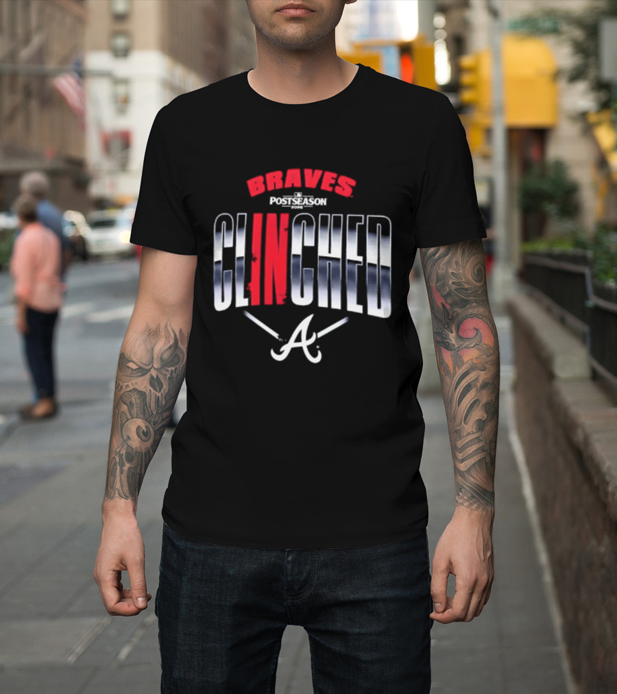 Atlanta Braves Clinched Postseason 2026 MLB Celebration T-Shirt