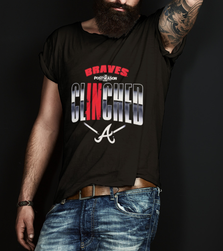 Atlanta Braves Clinched Postseason 2026 MLB Celebration T-Shirt