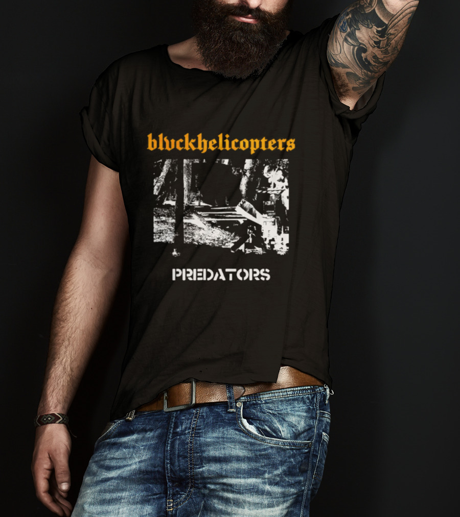 Blvckhelicopters Predators Band Alternative T-Shirt