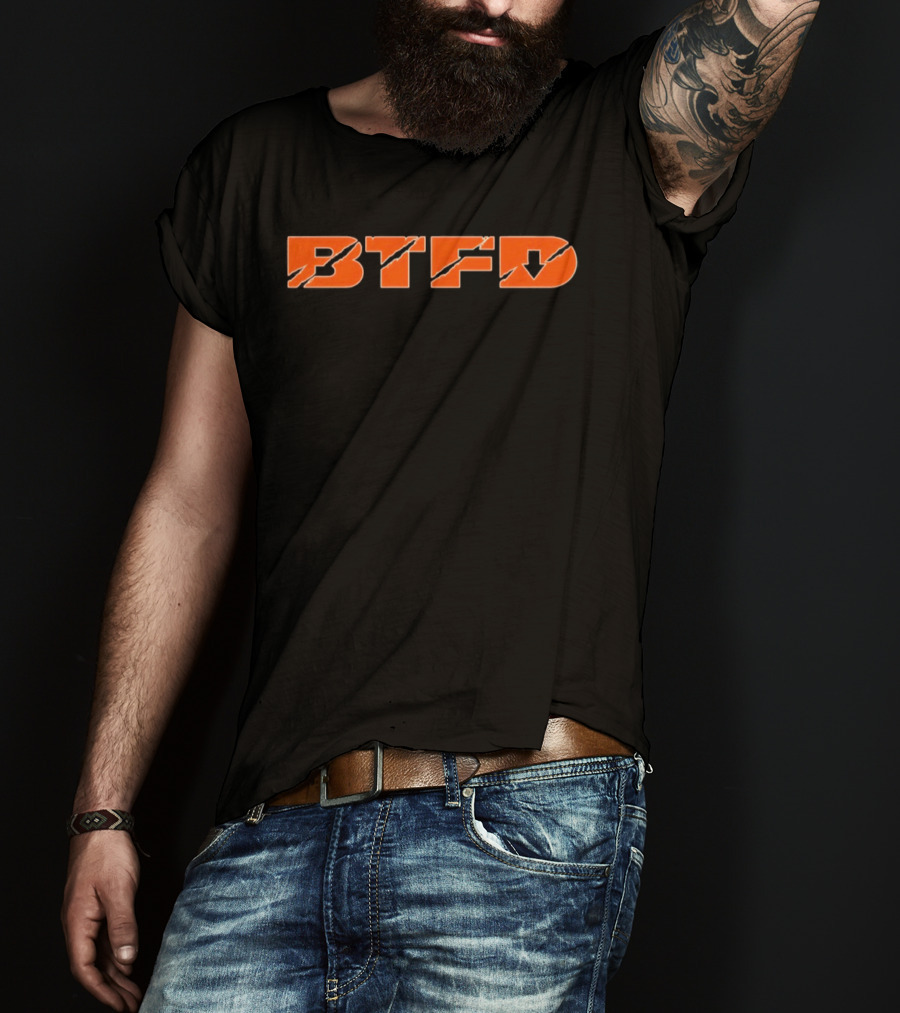 BTFD Chicago Bears Bear The Fuck Down Fan T-Shirt
