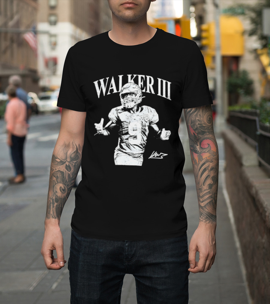 Walker III Kansas City Chiefs 26 Football T-Shirt