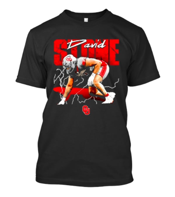 David Stone Oklahoma Sooners NCAA Football T-Shirt