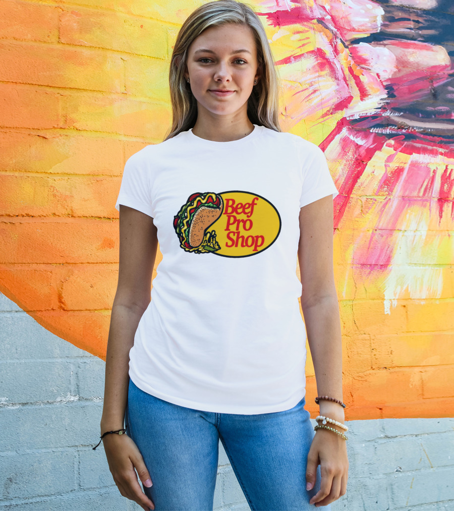 Beef Pro Shop Taco Patch T-Shirt