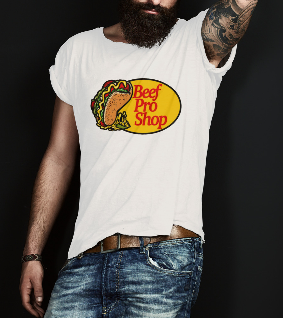 Beef Pro Shop Taco Patch T-Shirt