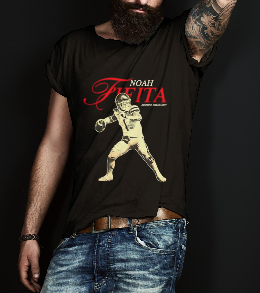 Noah Fifita Arizona Wildcats NCAA Football Player T-Shirt