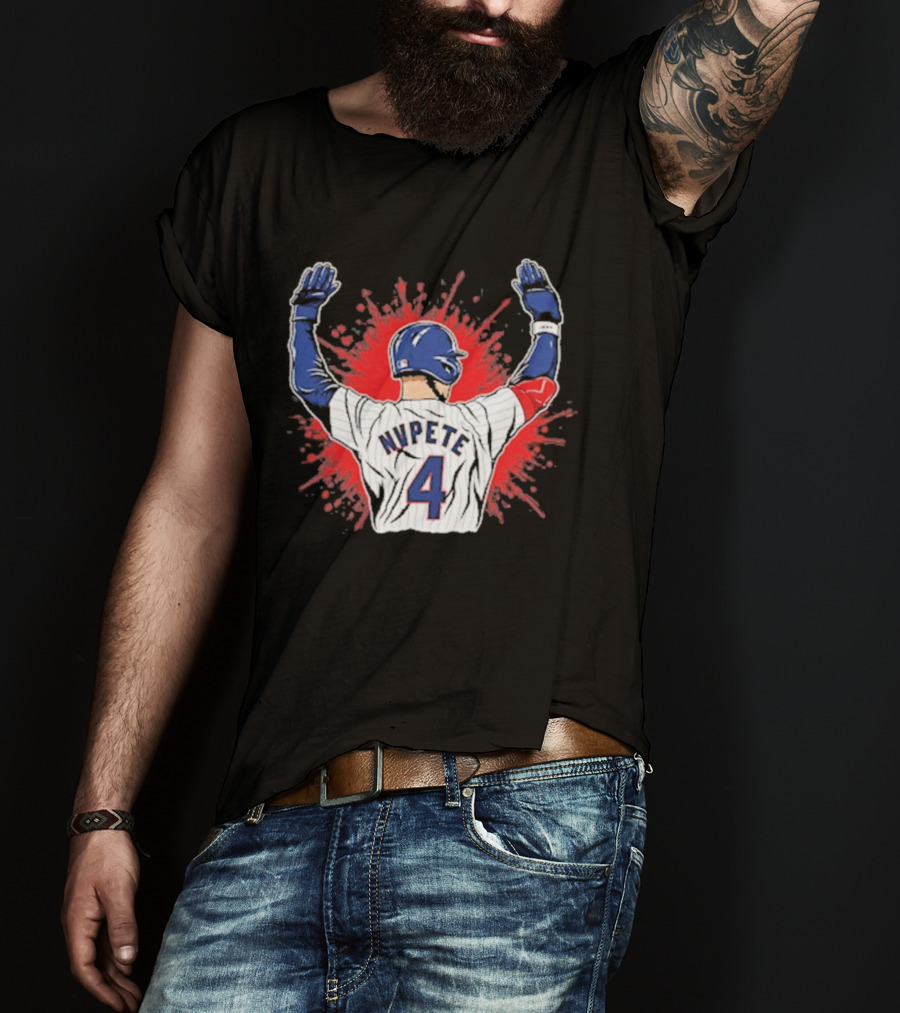 Chicago Cubs MVPETE 4 Pete Crow Armstrong Baseball Player Celebration T-Shirt