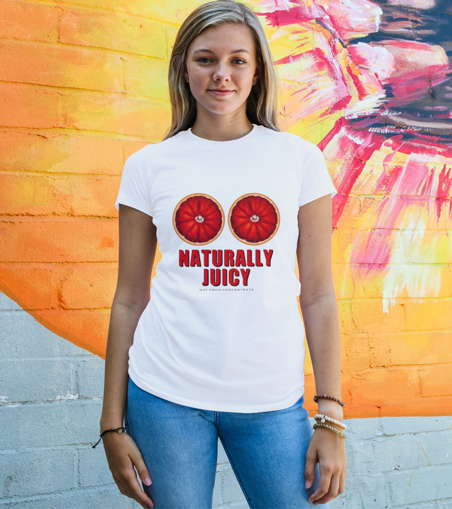 Naturally Juicy Not From Concentrate Blood Orange Slices T-Shirt