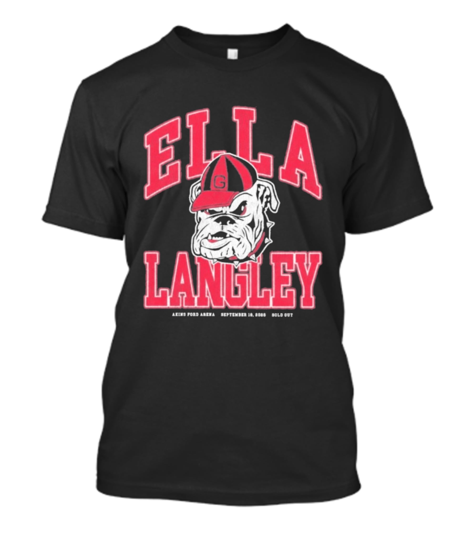 Ella Langley University Georgia Bulldog Hat September 28 2026 9 PM EST T-Shirt