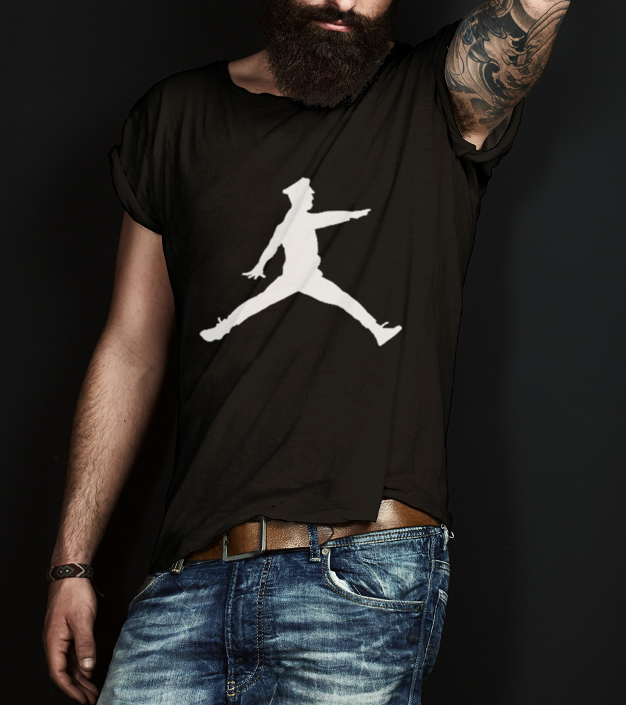 Nein Swoosh Air Jordan Jumpman T-Shirt