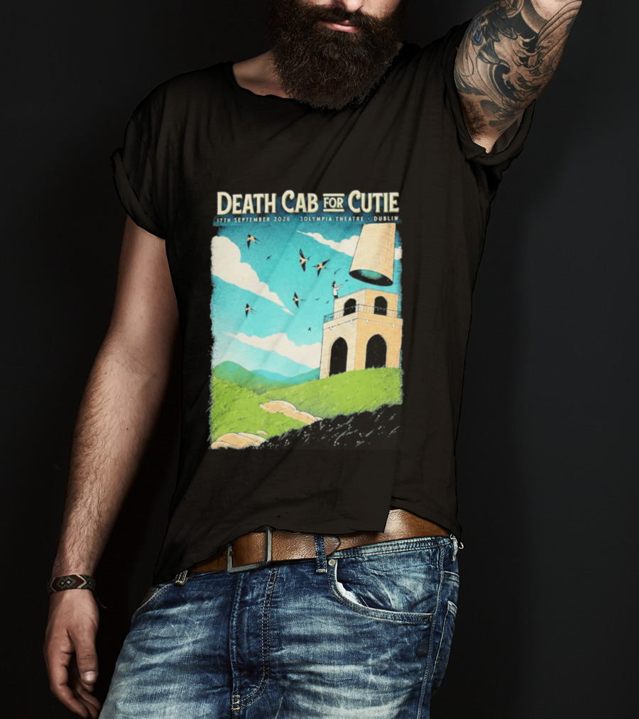 Death Cab For Cutie Olympia Theatre Dublin 17th September 2026 T-Shirt