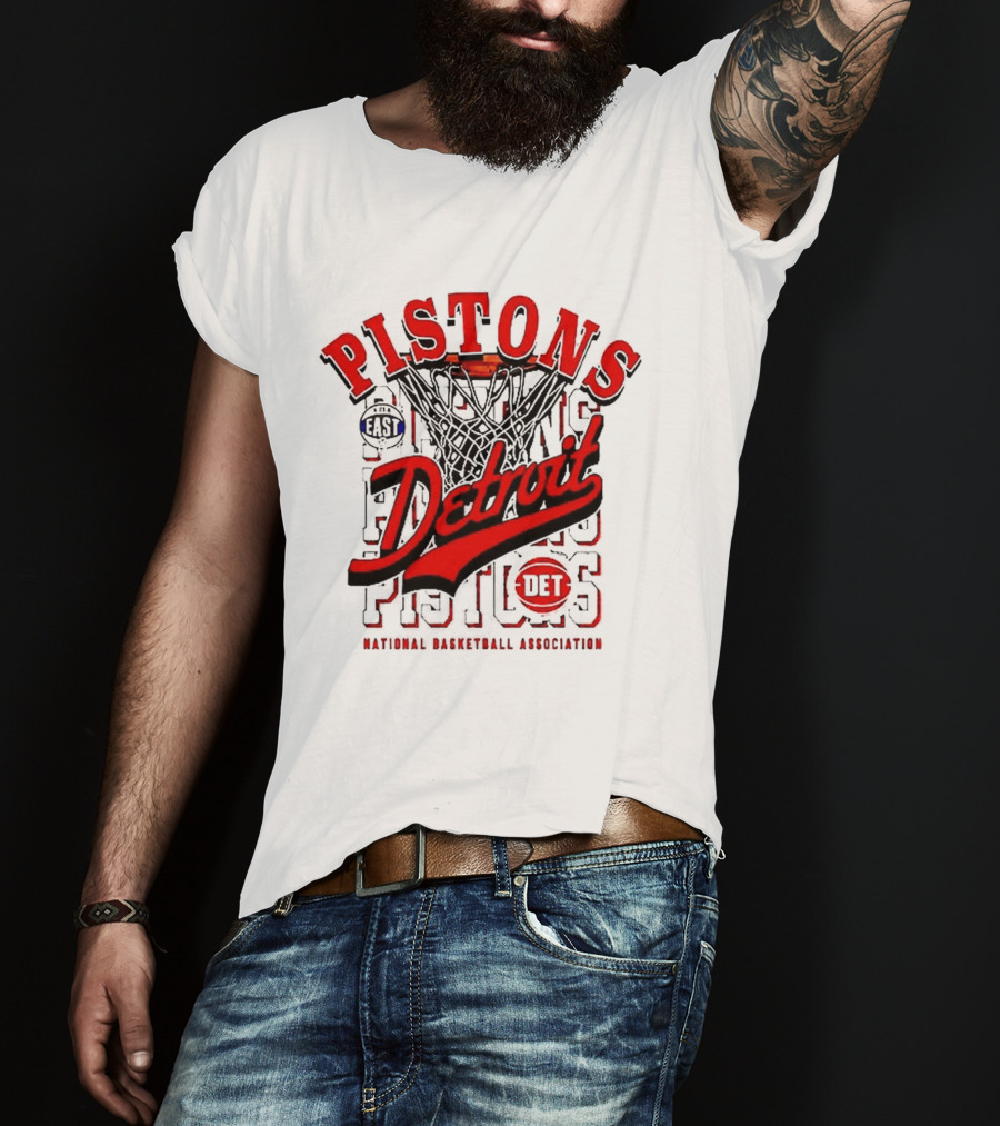 Pistons Detroit National Basketball Association East DET T-Shirt