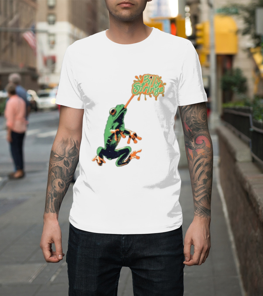 Billy Strings Frog Splatter Youth True Love T-Shirt