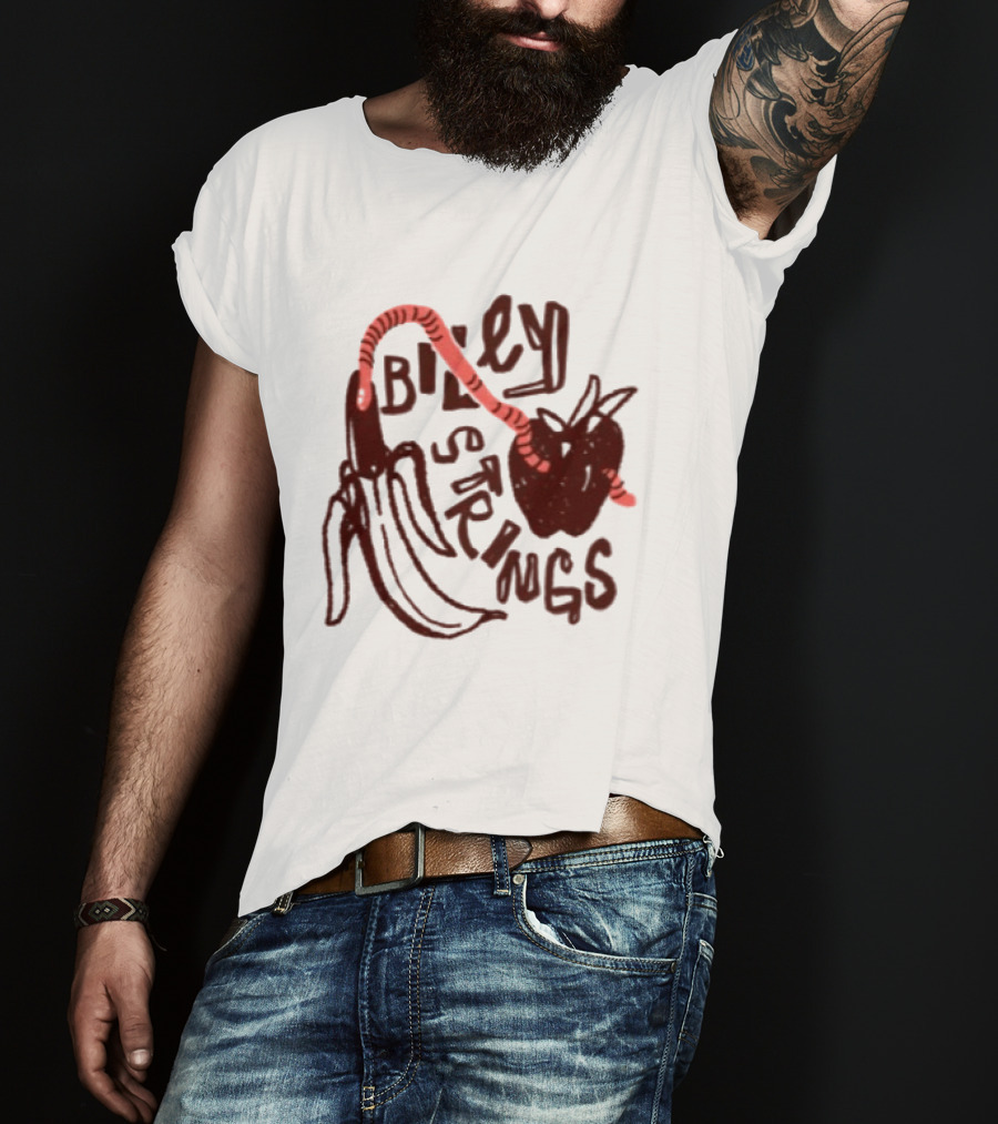 Billy Strings Store Fruit Banana Apple Jason Look T-Shirt