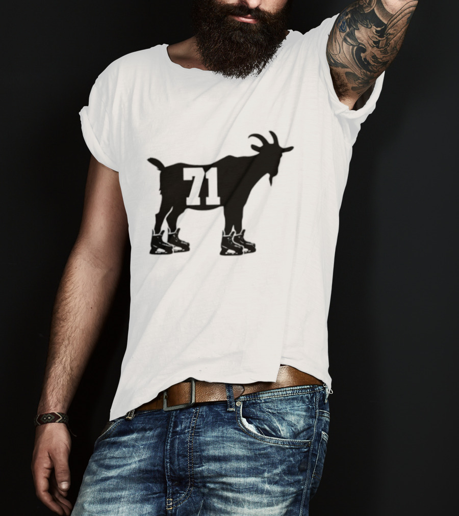 Macklin Celebrini San Jose Sharks GOAT 71 T-Shirt