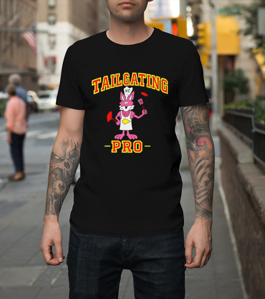 Kansas City Chiefs Tailgating Pro Cartoon Chef Fox T-Shirt
