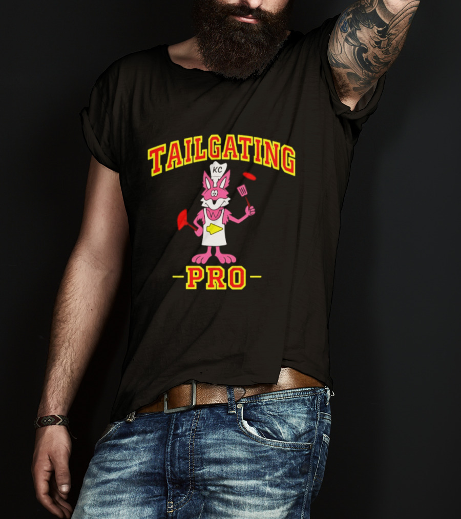 Kansas City Chiefs Tailgating Pro Cartoon Chef Fox T-Shirt