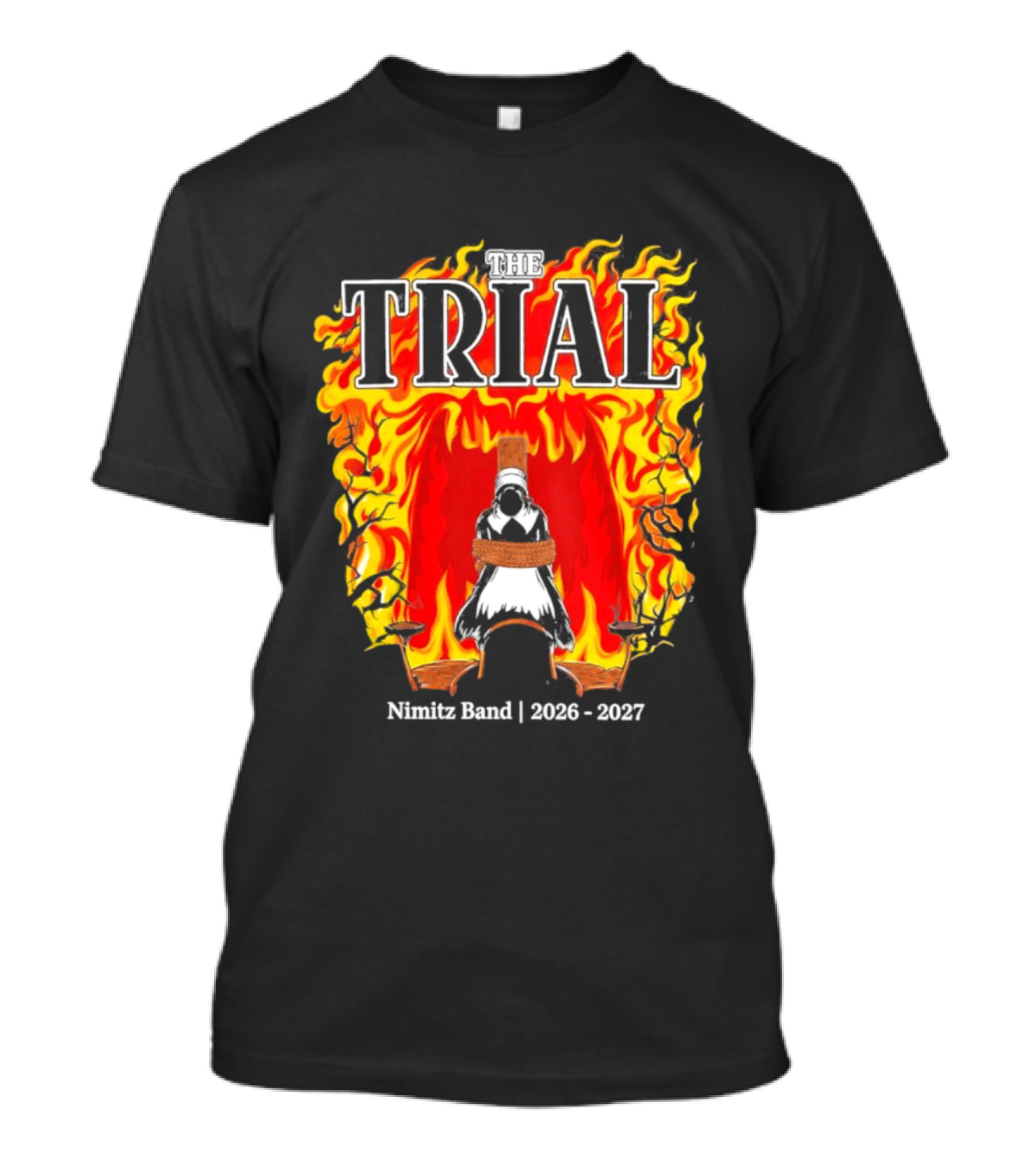 Trial Nimitz Band 2026 2027 Flaming Performer T-Shirt
