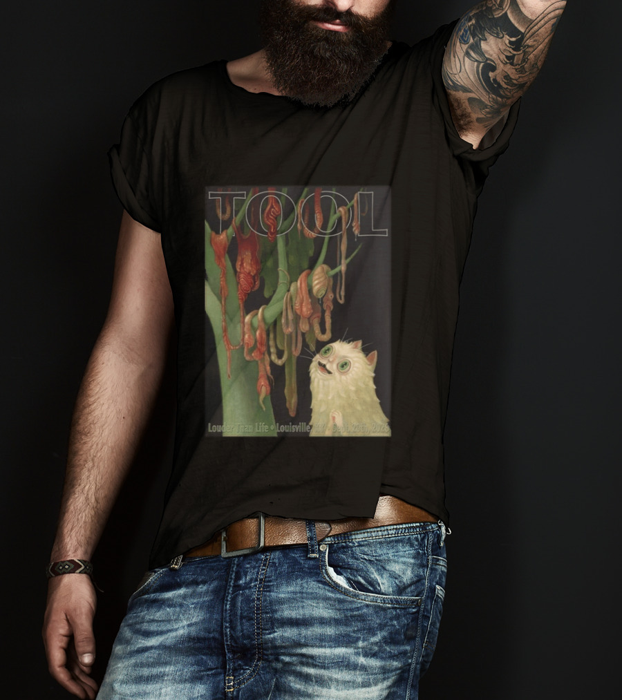 TOOL Louder Than Life Louisville KY Sept 20 2026 Cat T-Shirt
