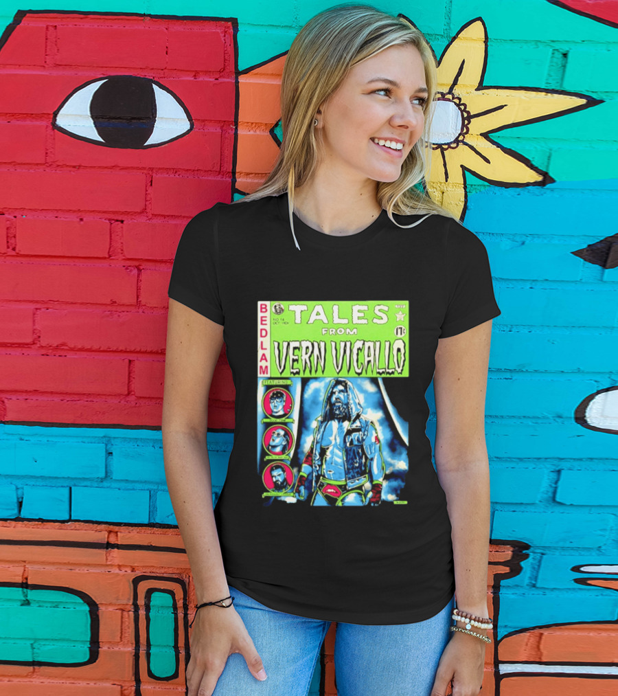 Tales From Vern Vicallo Featuring Bedlam Comic No 14 T-Shirt