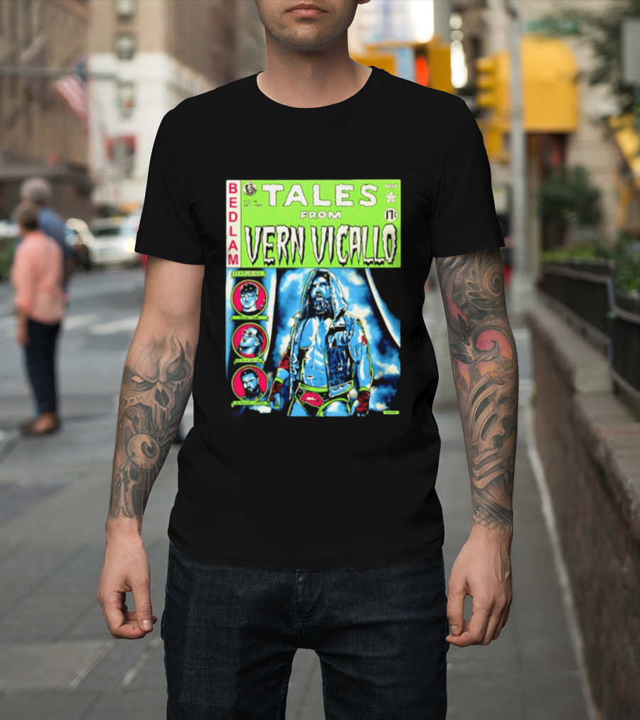Tales From Vern Vicallo Featuring Bedlam Comic No 14 T-Shirt