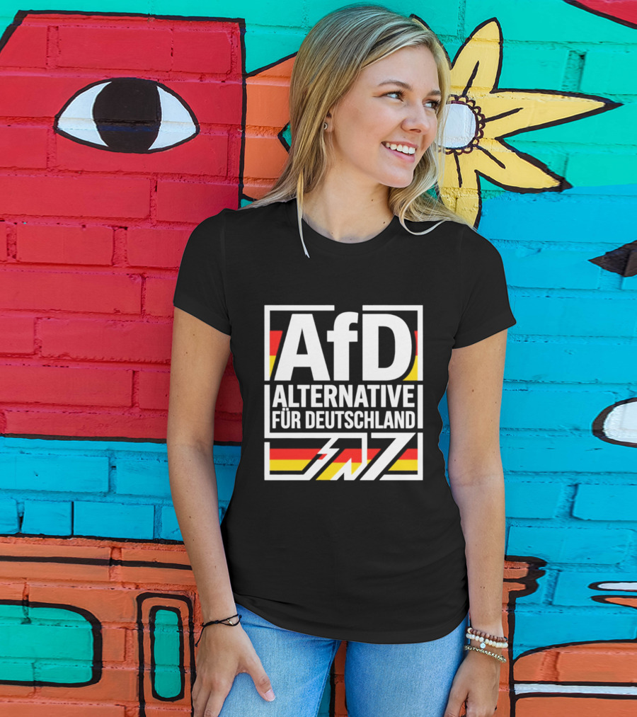AfD Alternative Für Deutschland 2026 Political Germany Flag T-Shirt