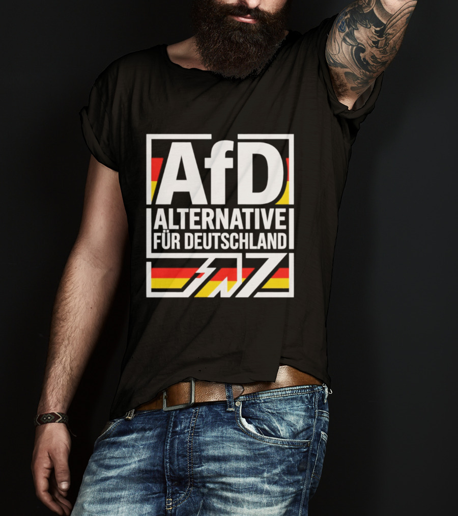 AfD Alternative Für Deutschland 2026 Political Germany Flag T-Shirt