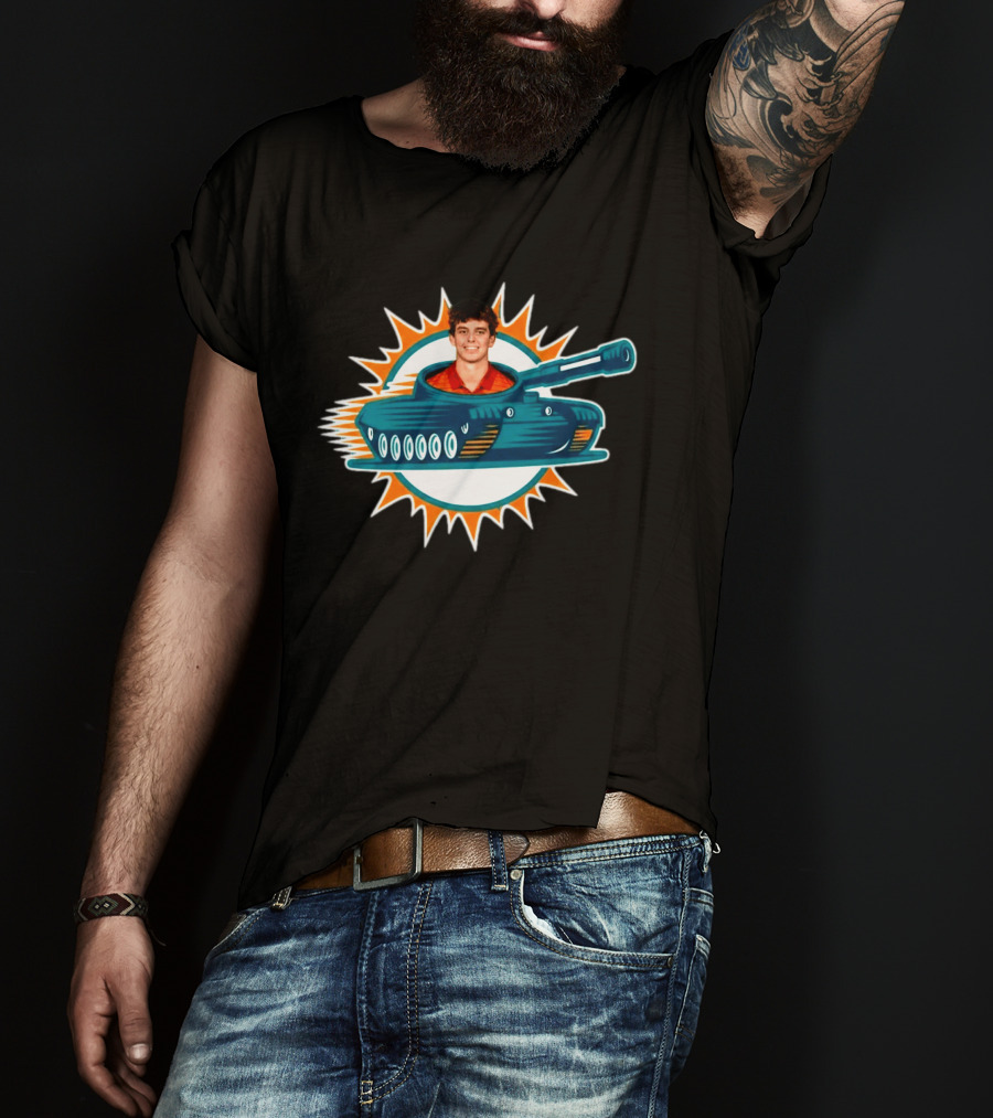 Arch Manning Miami Dolphins Tank Tua NFL T-Shirt