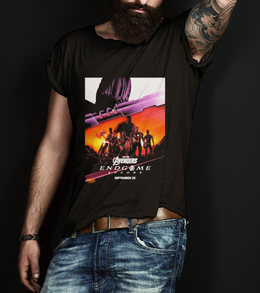 Avengers Endgame Encore Marvel Studios September 26 T-Shirt