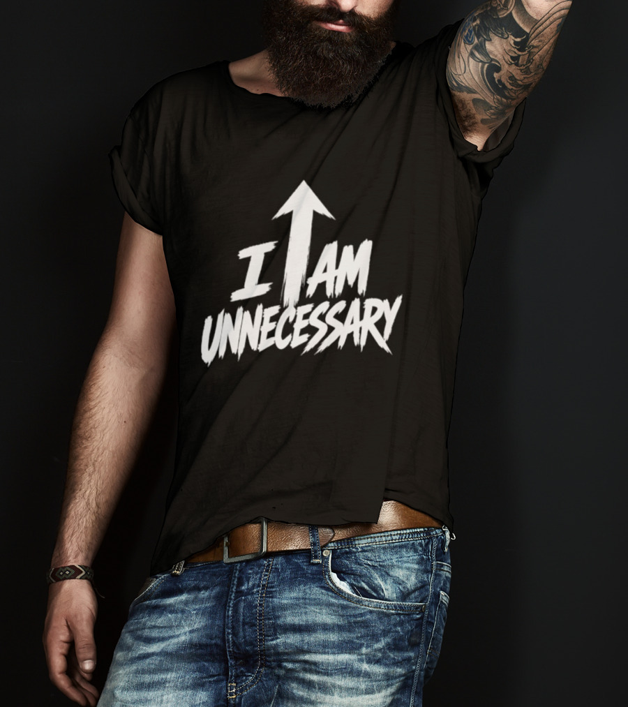 Ethan Iglesias I Am Unnecessary Arrow T-Shirt