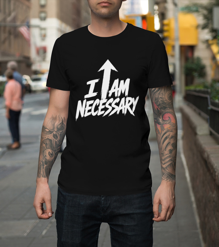 Ethan Iglesias Nece I Am Necessary Arrow T-Shirt