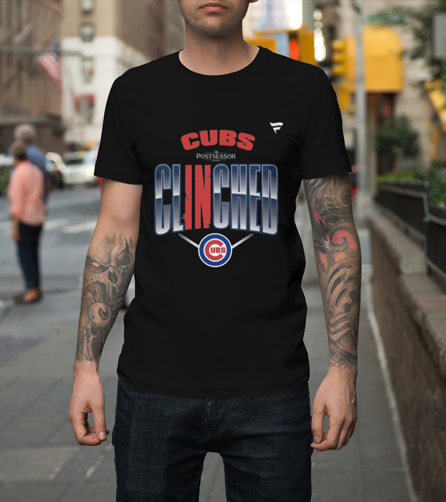 Chicago Cubs Postseason 2026 Clinched MLB T-Shirt