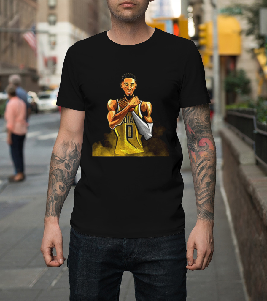 Choke 2.0 Indiana Pacers Reggie Miller Tyrese Haliburton T-Shirt