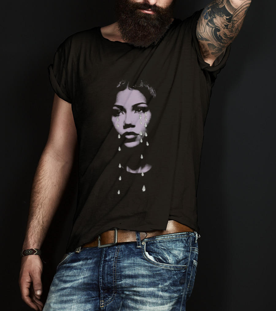Jhene Aiko Westside Whimsy Heart Break Tears And Faces T-Shirt