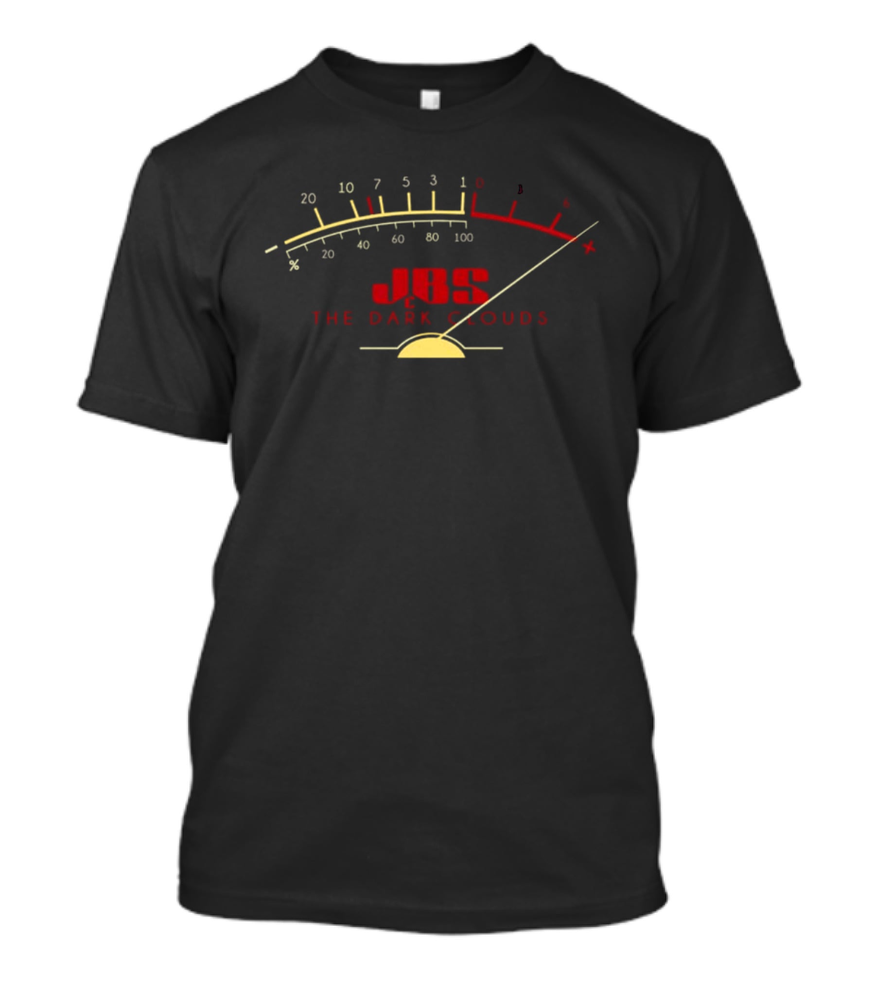 Johnny Blue Skies JBS The Dark Clouds Audio Meter Fall 2026 Tour T-Shirt