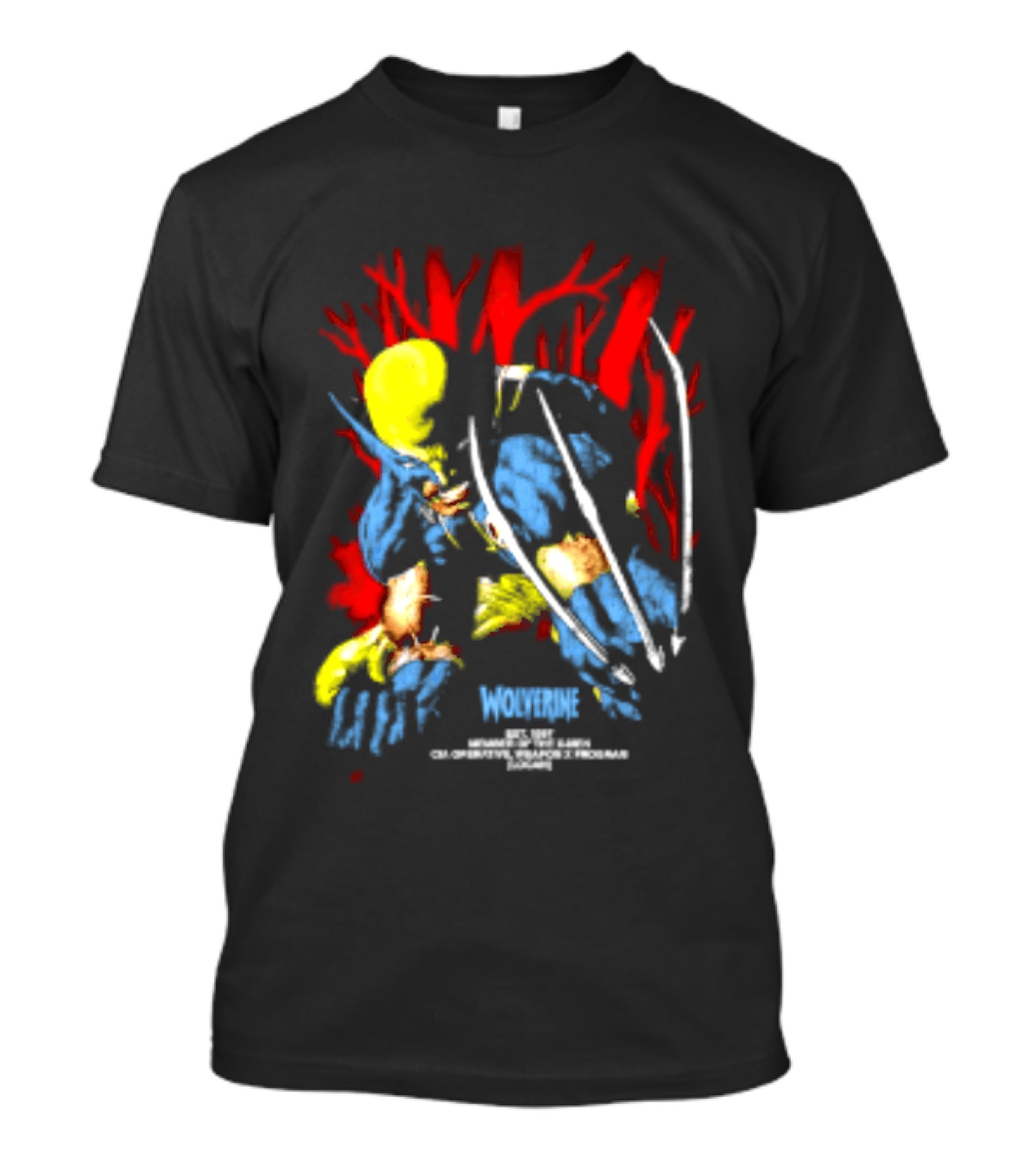 Wolverine Est 1997 Member Of X Men CIA Operative Weapon X Program Logan T-Shirt