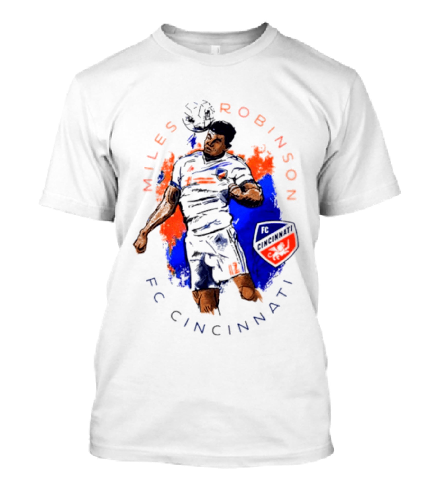 Miles Robinson FC Cincinnati Player Make Your Mark T-Shirt