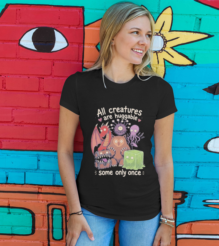 Dungeons & Dragons Creatures Huggable Once Cute Monster T-Shirt