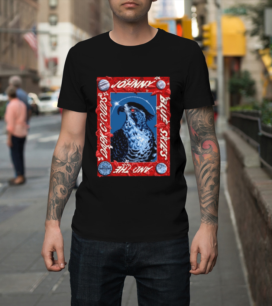 Johnny Blue Skies And The Dark Clouds Matthew Knight Arena Eugene OR September 21 2026 T-Shirt