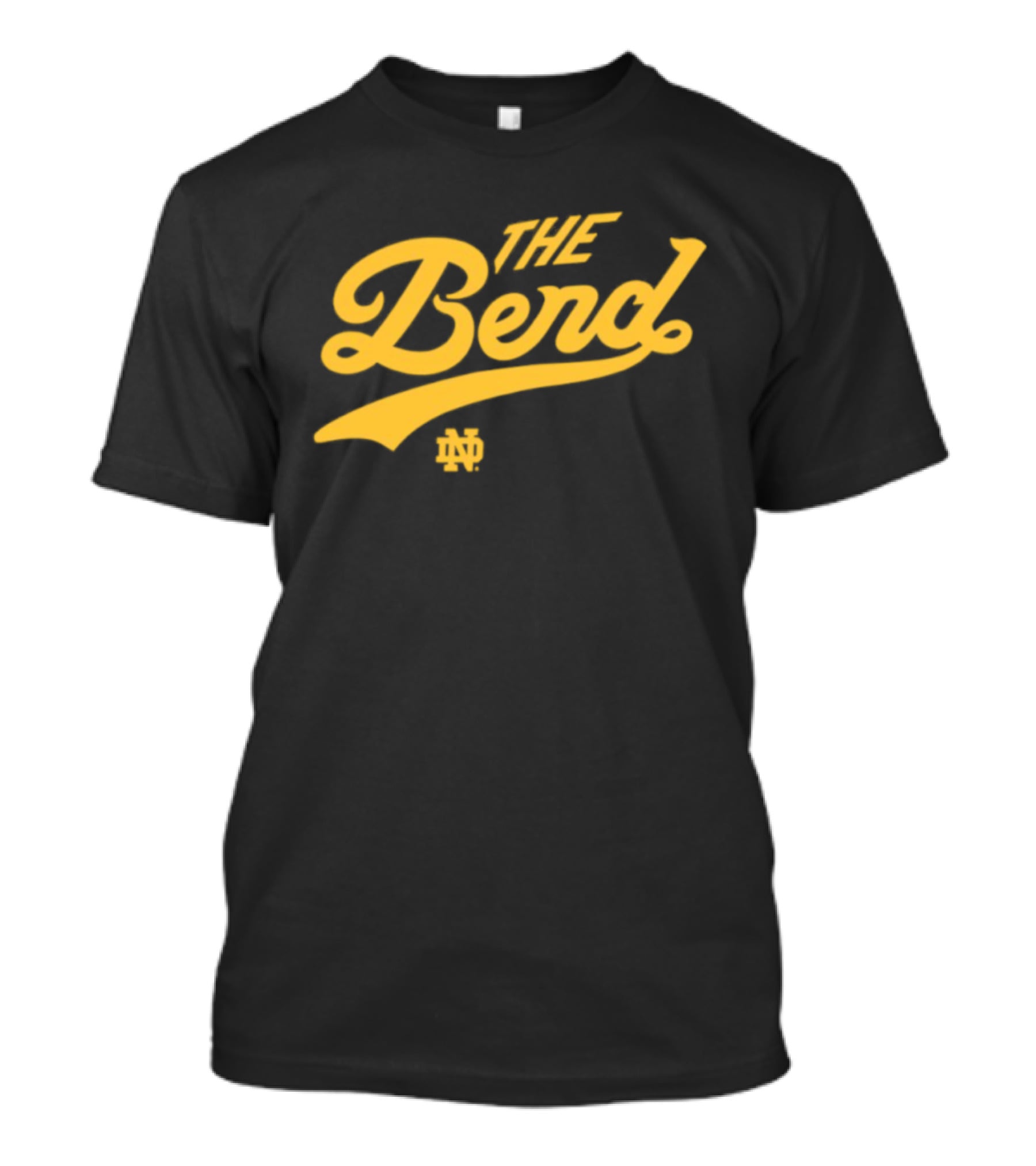 Notre Dame Fighting Irish The Bend Vintage Style Fan T-Shirt