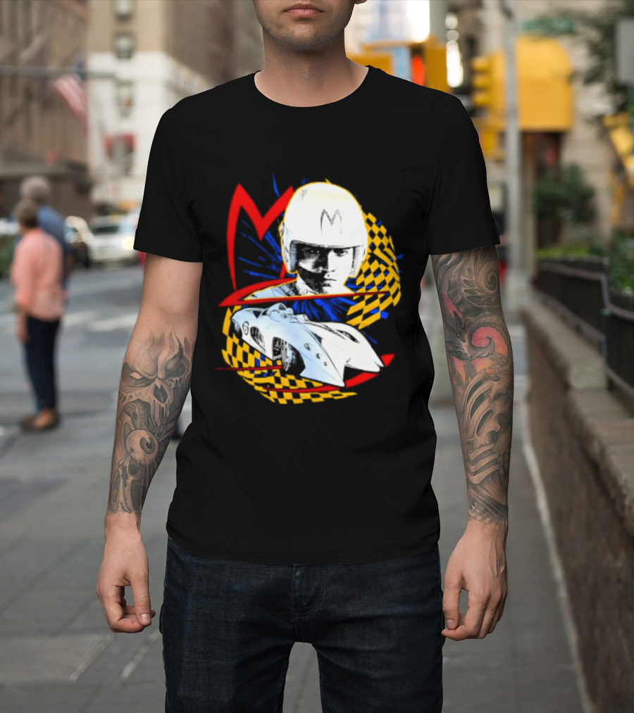 Speed Racer Mach 5 M Iconic Race Car T-Shirt